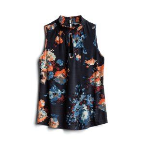 Daniel Rainn Branna Mock Neck Keyhole Knit Top